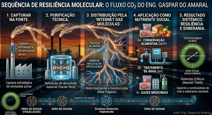 Figura do artigo «A Fatura Invisível do CO₂: O Rigor do Sistema face ao Abismo da Transição»