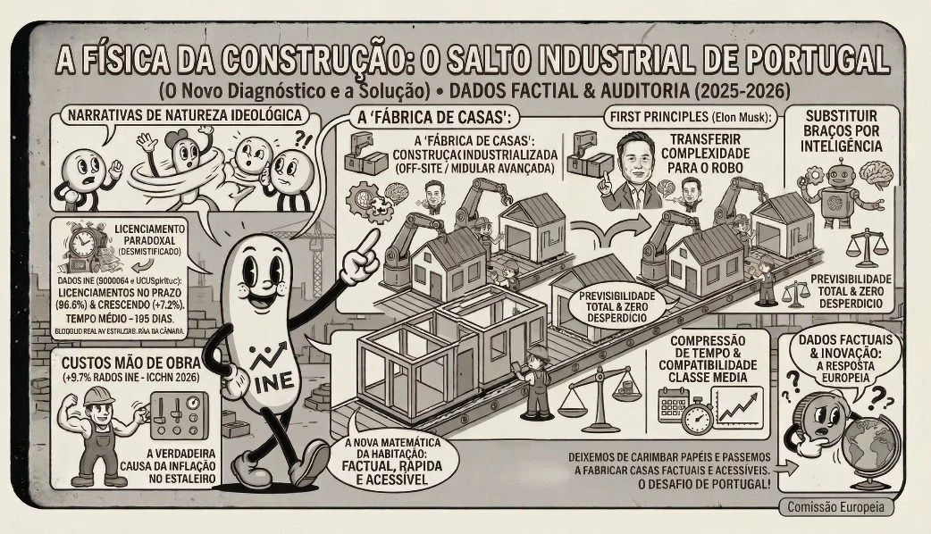 Figura do artigo «A Física da Construção: Auditoria Factual ao Imobiliário e o Salto Industrial para Portugal»