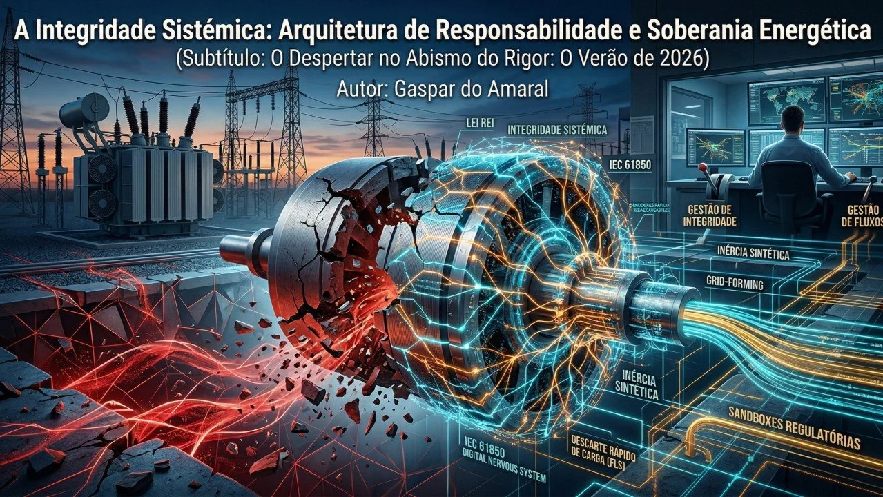 Capa do artigo «A Integridade Sistémica: Arquitetura de Responsabilidade e Soberania Energética»