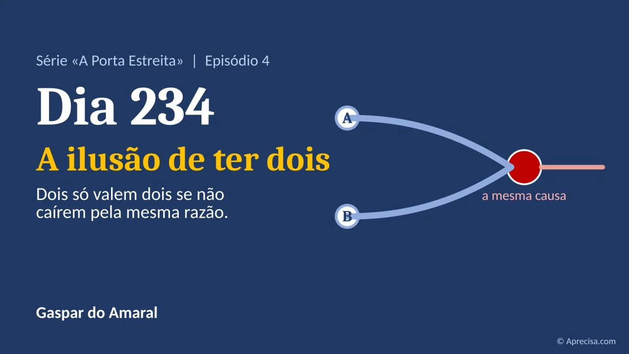 Capa do artigo «Dia 234: A ilusão de ter dois»