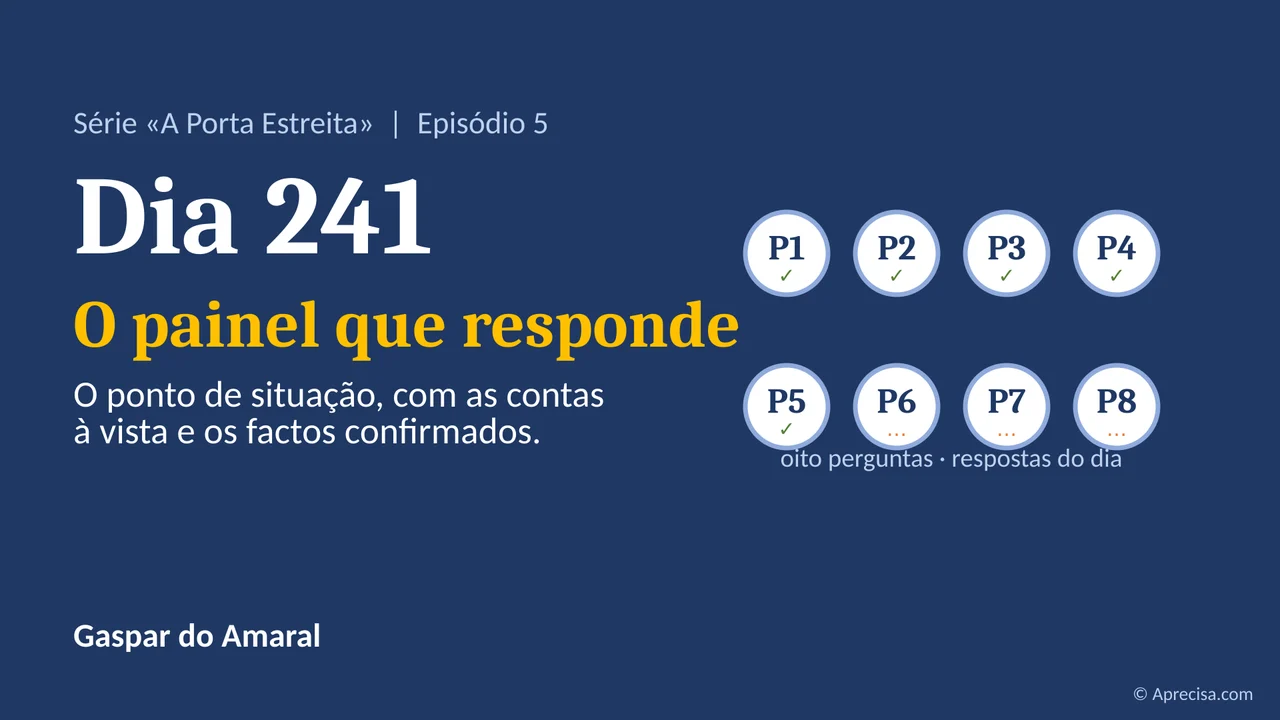 Capa do artigo «Dia 241: O painel que responde»