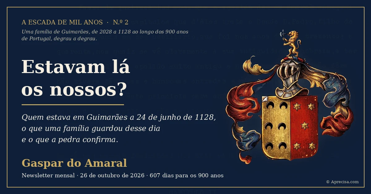 Capa do artigo «Estavam lá os nossos?»