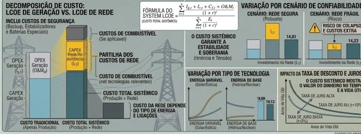 Figura 4 - Olhar apenas para o custo de gerar a energia é uma ilusão contabilistica