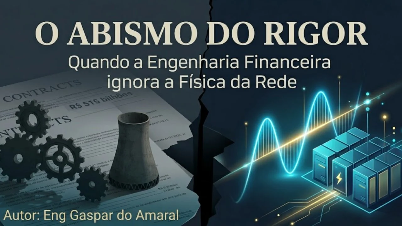 Capa do artigo «O Abismo do Rigor, no Brasil: Quando a Engenharia Financeira ignora a Física da Rede»