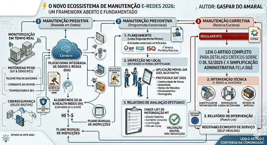 Figura do artigo «O Novo Ecossistema de Manutenção Elétrica 2026: um framework aberto e fundamentado»
